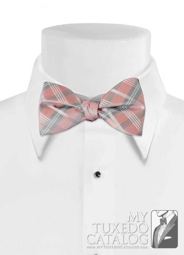 Ballet 'Solid Plaid' Bow Tie