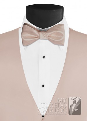 Mens rose best sale gold bow tie