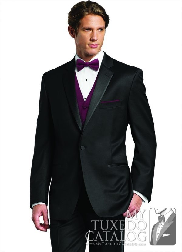 Black 'Waldorf II' Tuxedo | Tuxedos & Suits | MyTuxedoCatalog.com